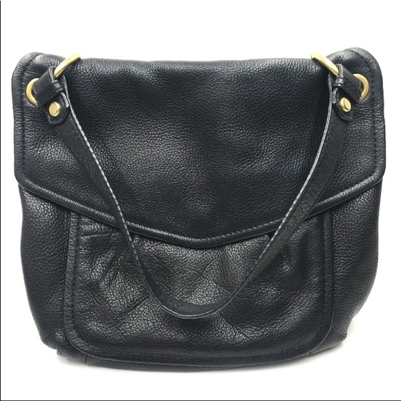 Fossil slim shoulder bag black leather - Picture 2 of 8